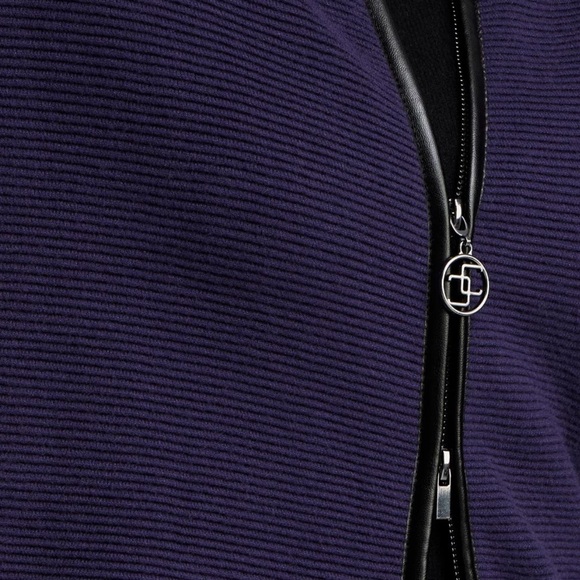 Chicos Zip Front Ruana - Picture 4 of 13